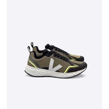 Men's Veja CONDOR MESH Running Shoes Olive | ZA 122XYU